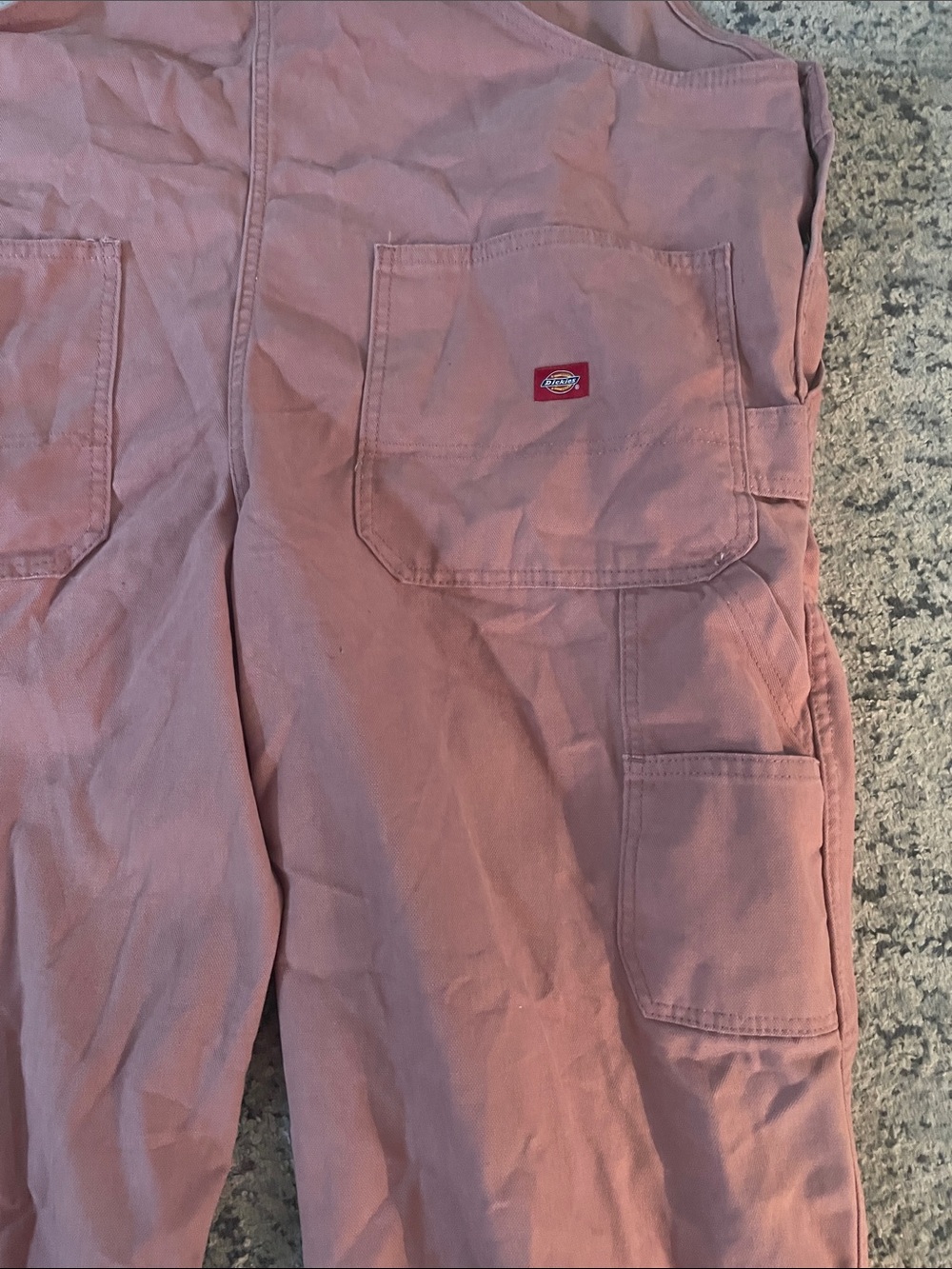Dickies Women’s Pink Overall Pants - Picture 5 of 5